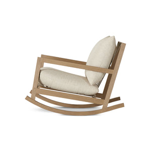 Aiken Outdoor Rocking Chair In Faye Sand