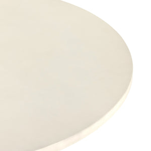 Bowman Outdoor Coffee Table In White Concrete