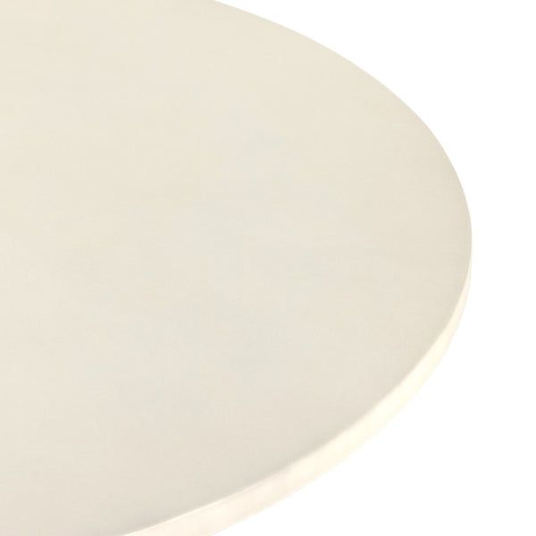 Bowman Outdoor Coffee Table In White Concrete