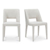 Moe's Joyce Dining Chair Set of 2 in Beige