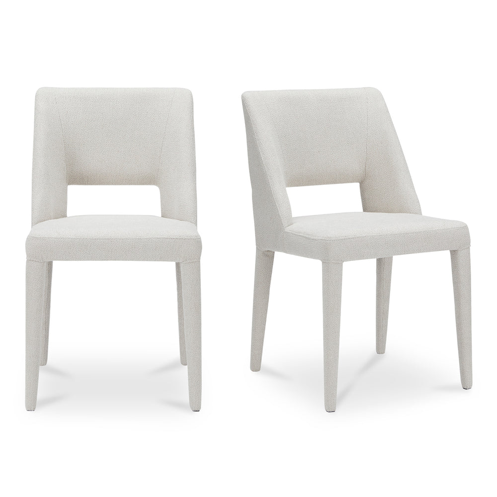 Moe's Joyce Dining Chair Set of 2 in Beige