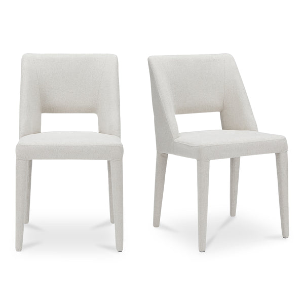Moe's Joyce Dining Chair Set of 2 in Beige