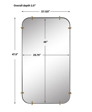 Pali Industrial Iron Mirror