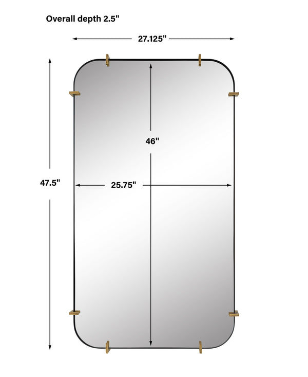 Pali Industrial Iron Mirror
