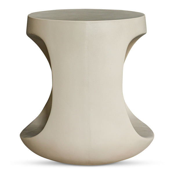 Rothko Outdoor Stool Cream - Moe's