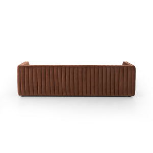 Augustine Sofa In 97" In Surrey Auburn