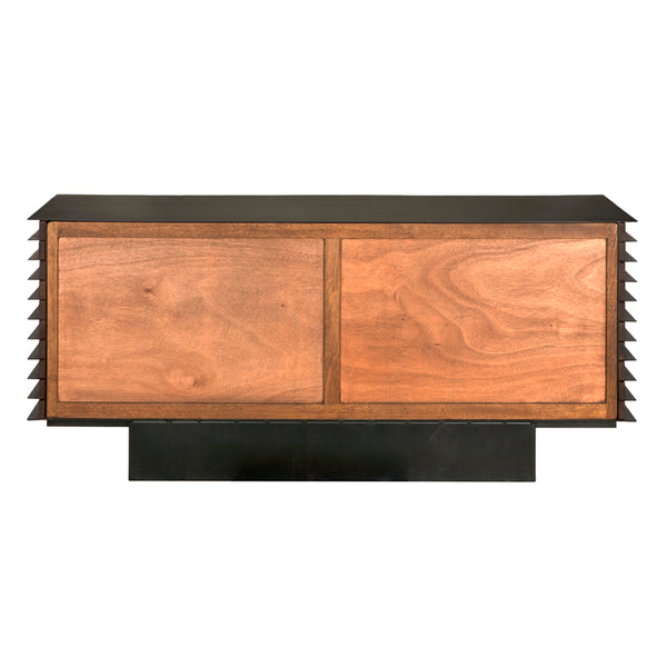 Elevation Sideboard, Dark Walnut and Iron
