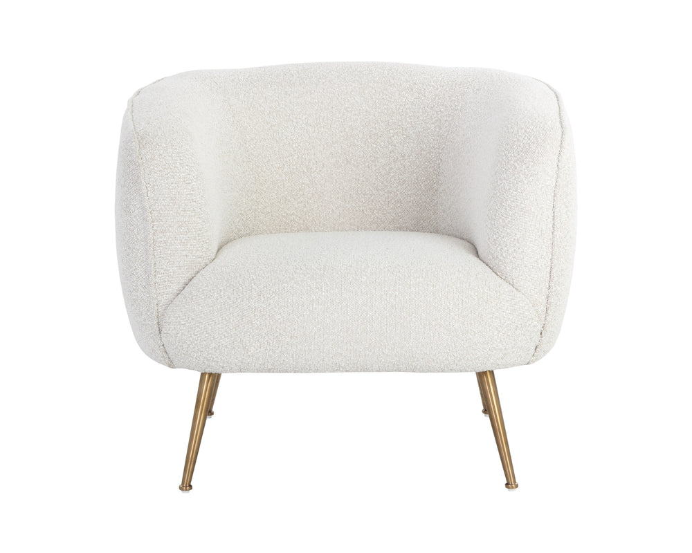 AMARA LOUNGE CHAIR - COPENHAGEN WHITE