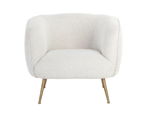 AMARA LOUNGE CHAIR - COPENHAGEN WHITE