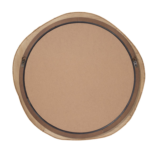 River Organic Rattan Mirror