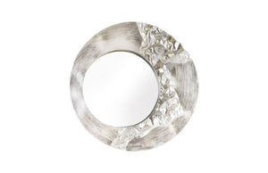 Mercury Mirror, Antique Silver