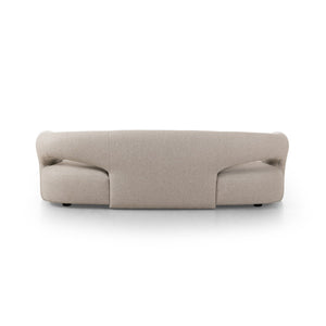 Mazie Sofa In 94" In Crete Pebble