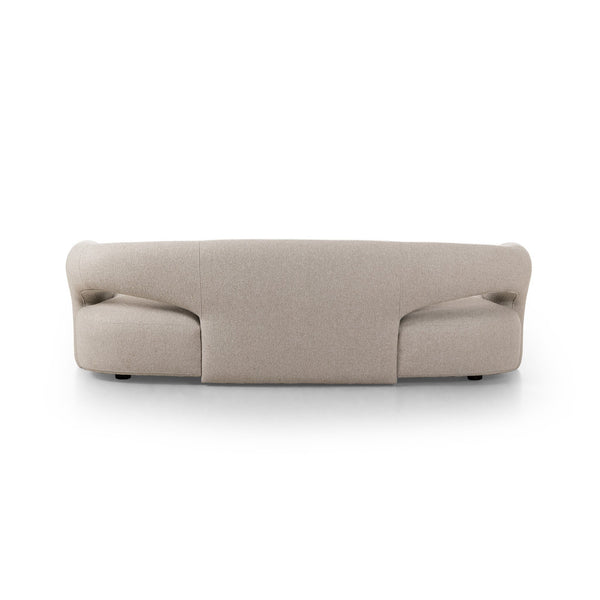 Mazie Sofa In 94" In Crete Pebble