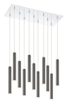 Forest 11 Light Island/Billiard in Chrome Finish