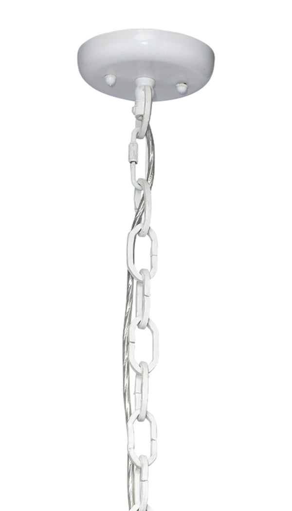 Strand Wood Beaded 1-Light Pendant