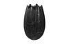 Marble Cocoon Vase, Black, Large