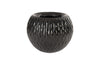 Ripple Planter, Gel Coat Black