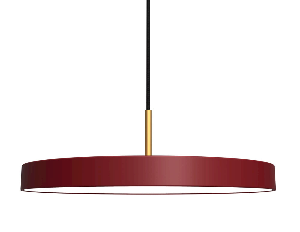 Asteria LED Pendant in Ruby