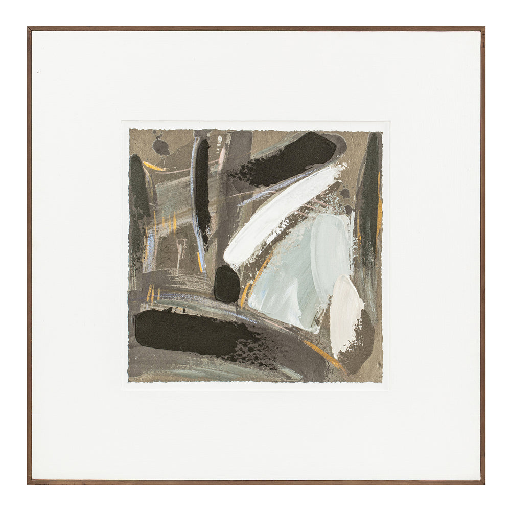 Moe's Sonnet Framed Multicolor Painting