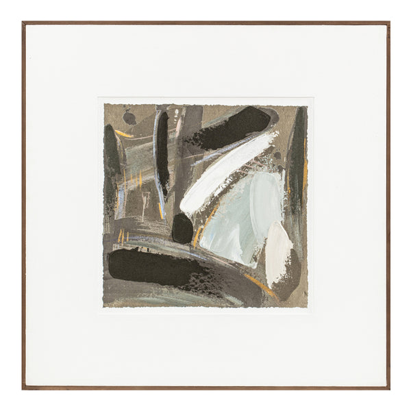 Moe's Sonnet Framed Multicolor Painting