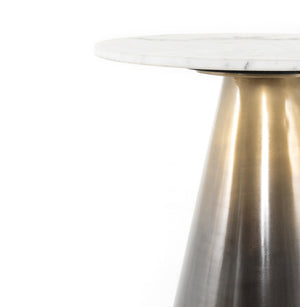Armon End Table In Ombre Antique Brass