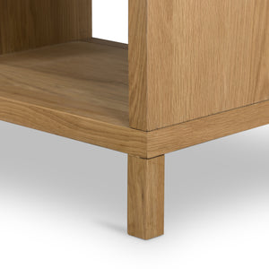 Allegra Nightstand-Natural Cane