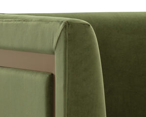 YVETTE ARMCHAIR - GOLD - MEG OLIVE