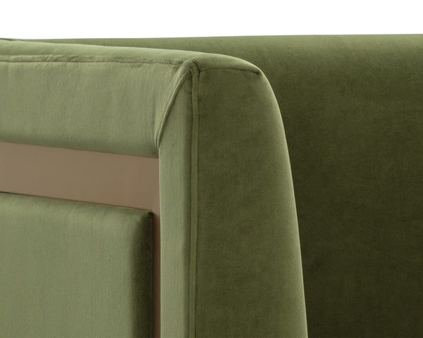 YVETTE ARMCHAIR - GOLD - MEG OLIVE