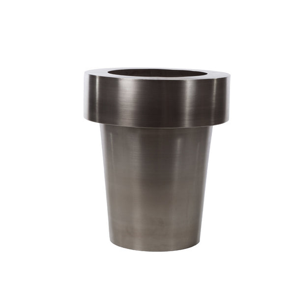 Flower Pot Planter, Stainless Steel