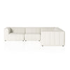 Langham Channeled 5-Piece Sectional - Fayette Cloud