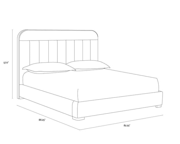 DAVINA BED - KING - ERNST SILVERSTONE
