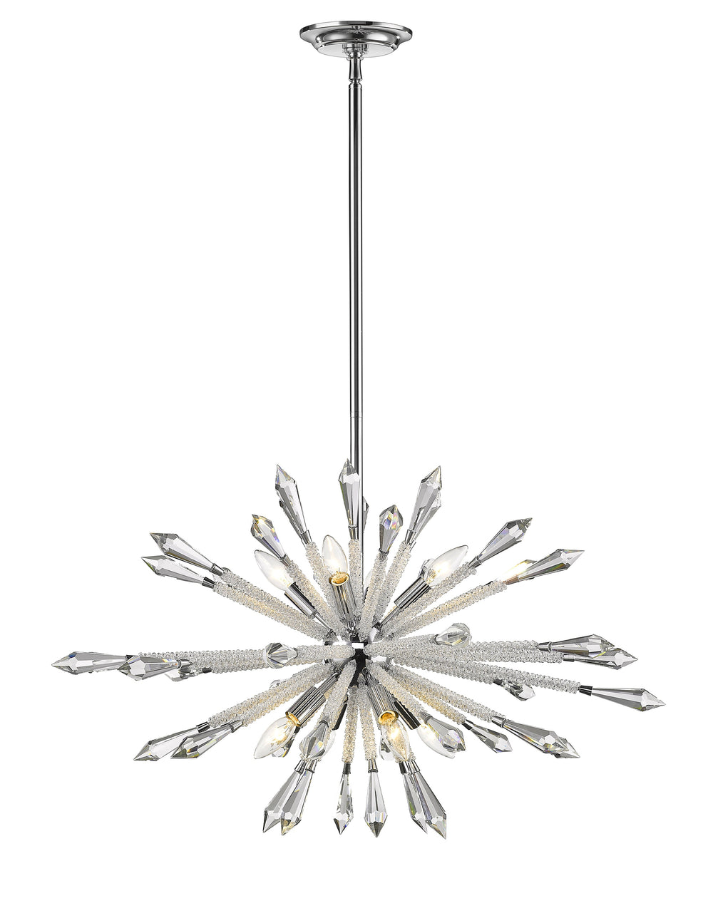 Soleia 8 Light Chandelier in Chrome  Finish