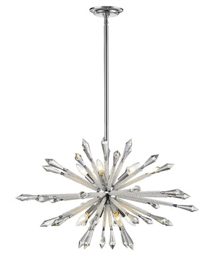 Soleia 8 Light Chandelier in Chrome  Finish