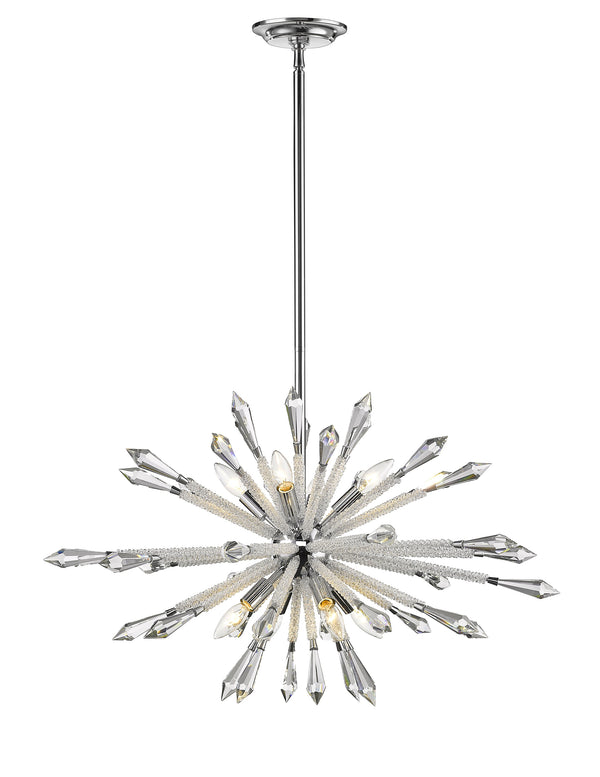 Soleia 8 Light Chandelier in Chrome  Finish