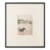 Moe's Strand 2 Framed Print with Wood Frame