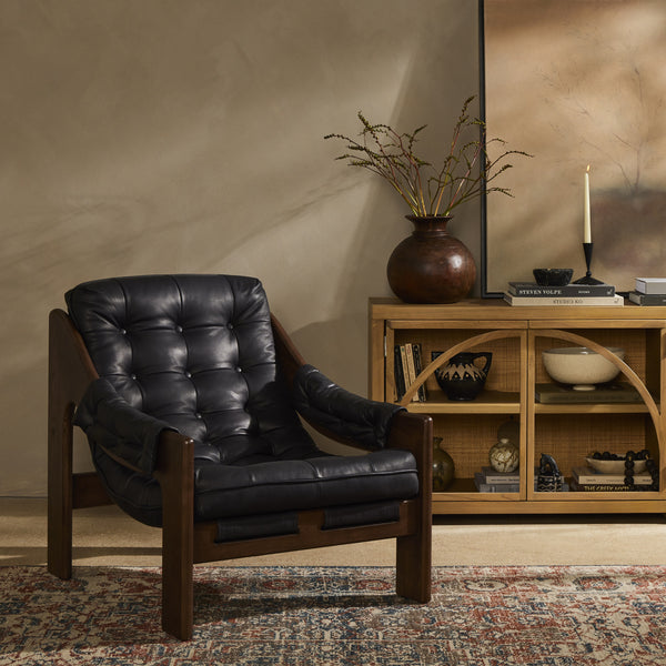 Halston Chair In Heirloom Black