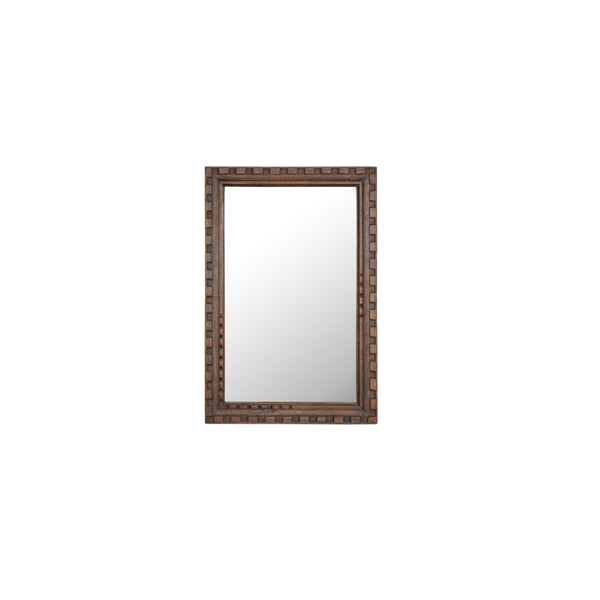 Holland Mirror Large in Brown Mango Wood
