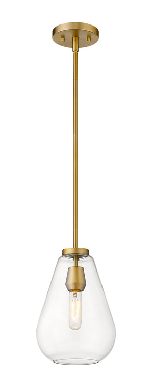 Ayra 1 Light Pendant in Olde Brass Finish
