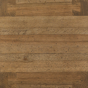 Abaso End Table - Rustic Wormwood Oak