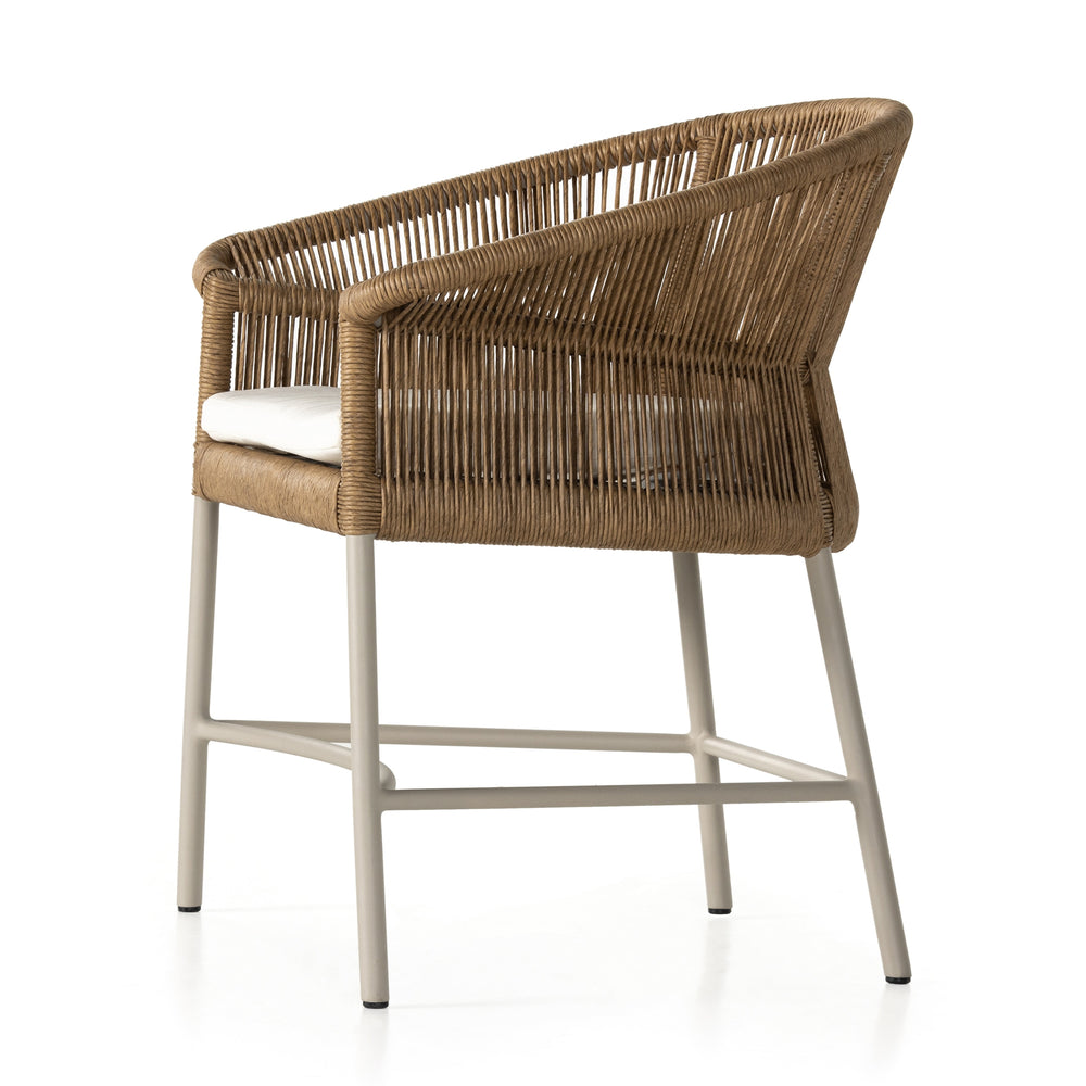 Irving Outdoor Dining Armchair In Sand