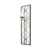 Krissta Black Metal and Mirror Wall Sconce