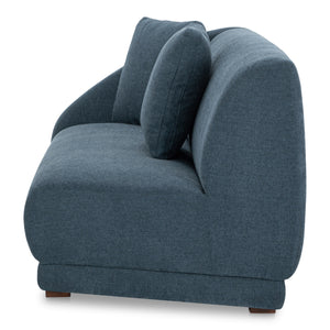 Fraser Left Arm Facing Sofa in Deep Blue