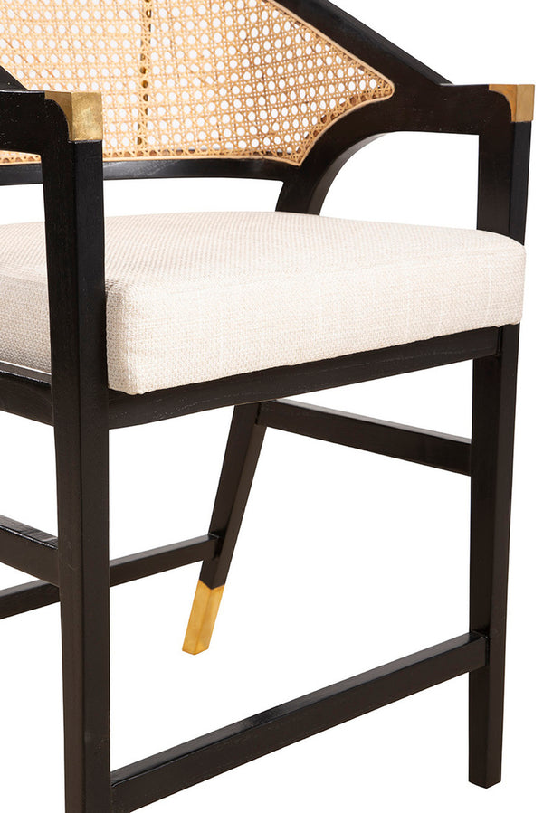Black Royce Counter Stool