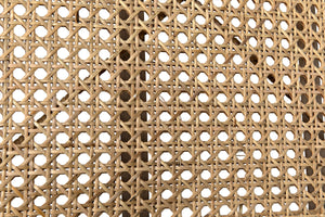 Jude Teak Chair with White Wash Finish and Caning