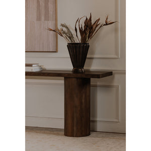 Moe's Jade Collection Aged Brass Aluminum Vase