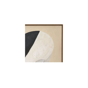 Moe's Dome Framed Multicolor Painting
