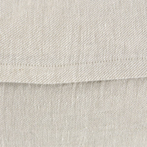 Mae 14L x 26W Beige Fabric Decorative Pillow Cover