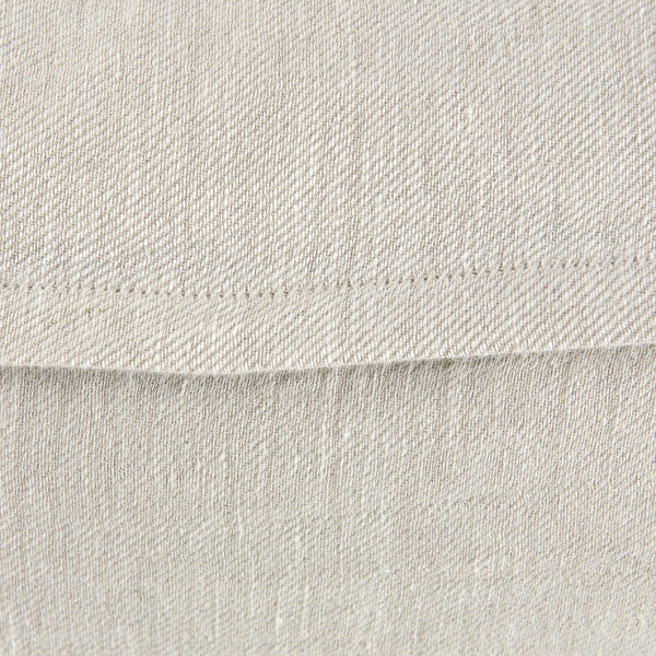 Mae 14L x 26W Beige Fabric Decorative Pillow Cover