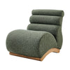 Lucius Boucle Accent Chair, Milford Green