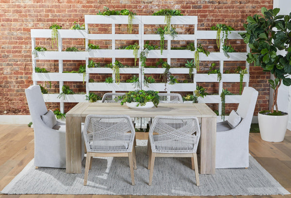 Loom Outdoor Dining Chair, Set of 2